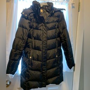 Black Puffer coat. Michael Kors